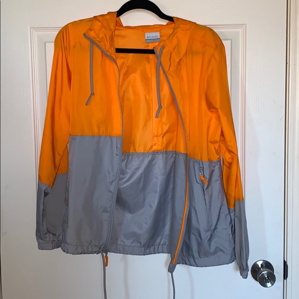 Columbia Orange and Gray Jacket